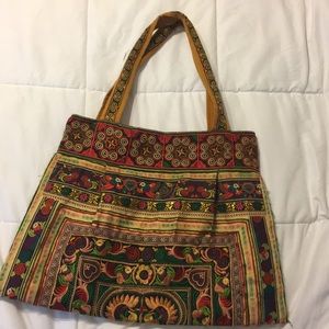 Embroidered Bag from Thailand